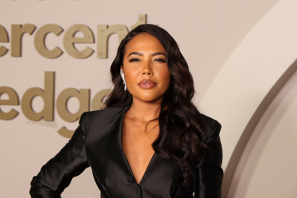 Emma Grede at the 2024 Fifteen Percent Pledge Benefit Gala held at Paramount Studios on Feb. 3, 2024 in Los Angeles. (Getty Images/Variety)