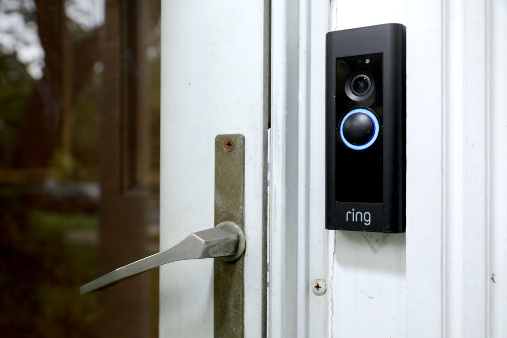 Doorbell cameras are everywhere. An Amazon proposed partnership and Super Bowl ad reveals fears about personal privacy. (Chip Somodevilla / Getty Images)